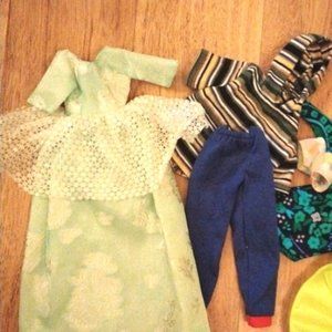 Small Lot of Barbie Clothes